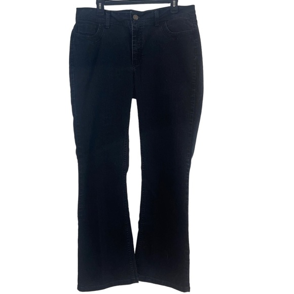 Lee Riders, black, boot cut jeans. Size 16 - Picture 1 of 5